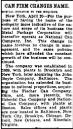 Metal Package Corporation becomes National Can Company in April of 1935