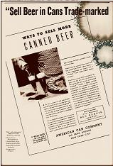 Grocery Store ad for American Can Co